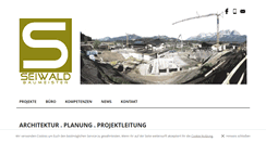 Desktop Screenshot of bmbau-seiwald.at